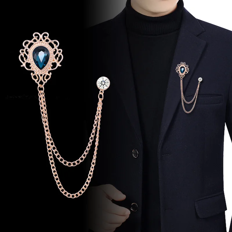 Women'S Fashion Suit - Nueva cadena de borla Vintage, Pin