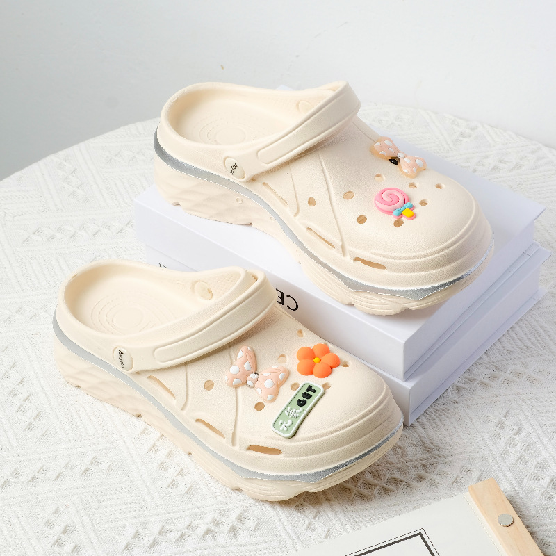 Women Fashion Drawing - Zapatos Zuecos para Mujer, Transpirables, con