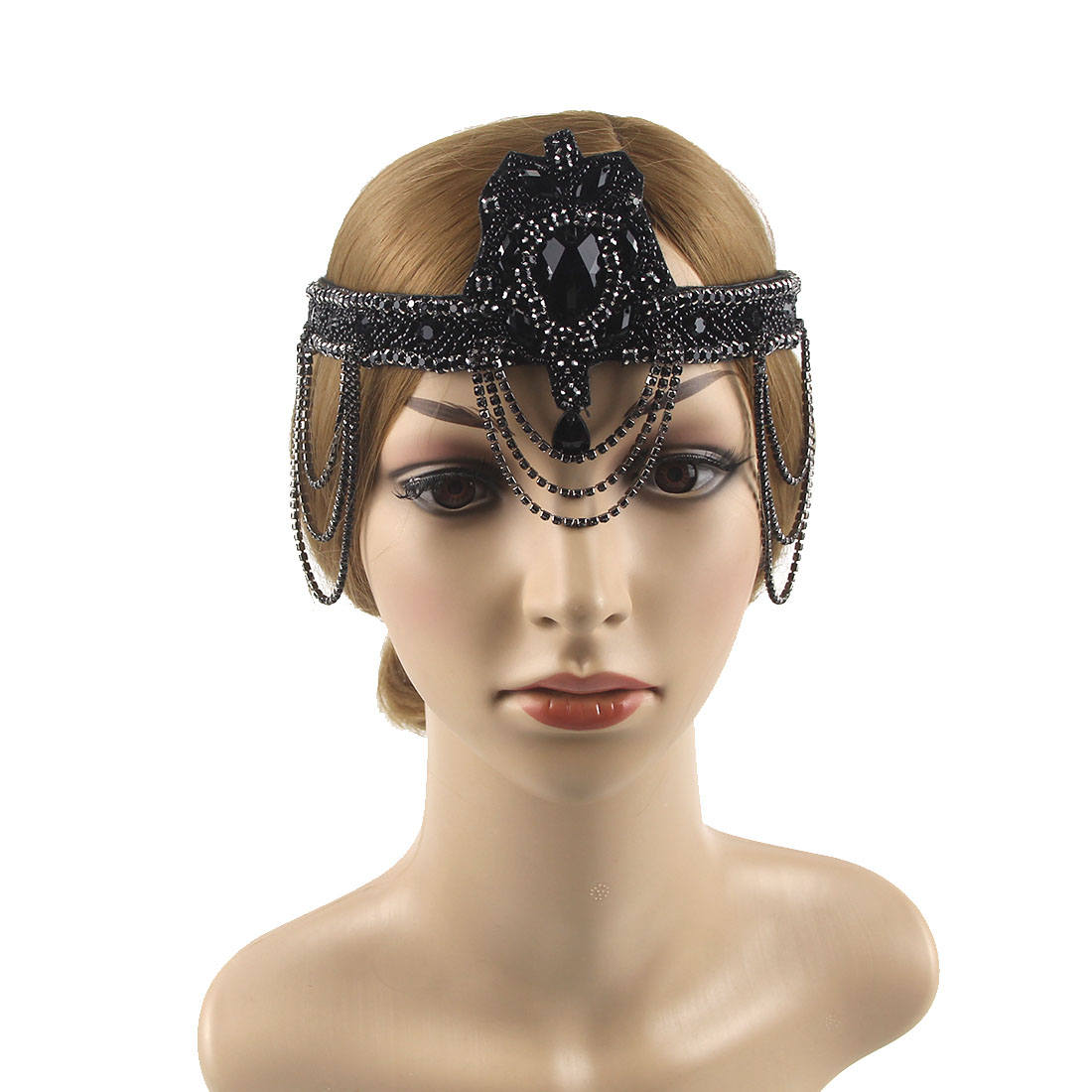 Women'S Fashion Of The 1920S - Diadema de Flapper de plumas para