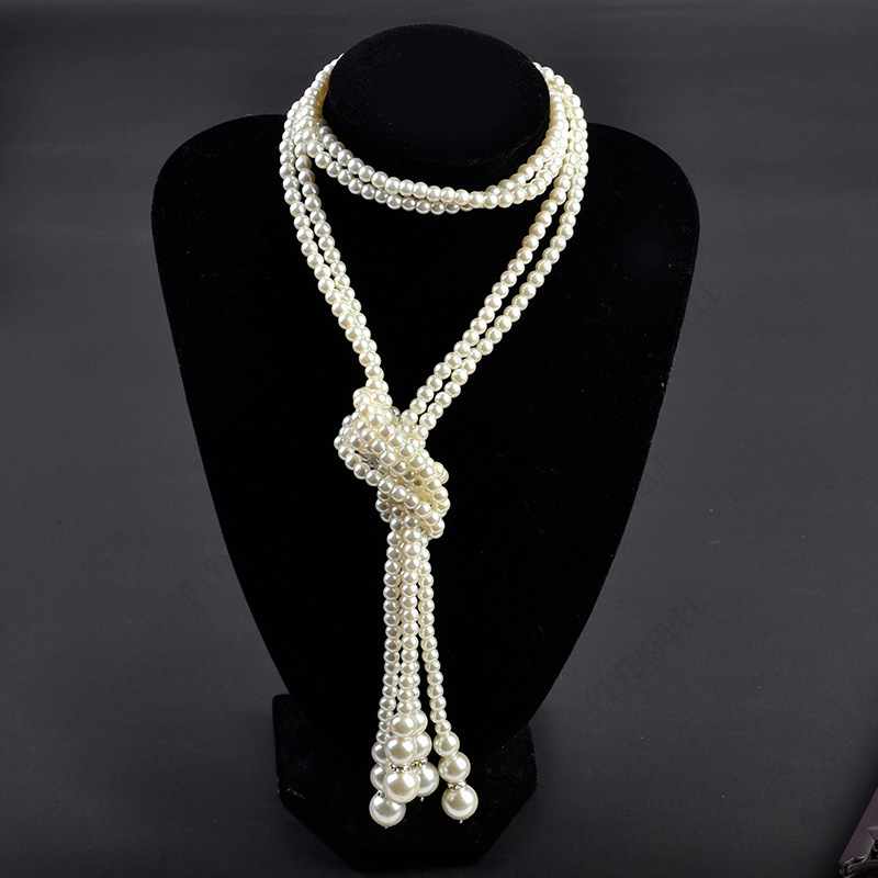 Women'S Fashion Of The 1920S - Collar de perlas de los años