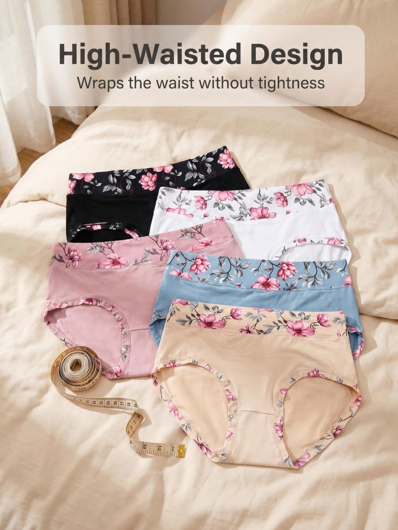 Women'S Fashion Trends - 5 uds. de bragas con estampado