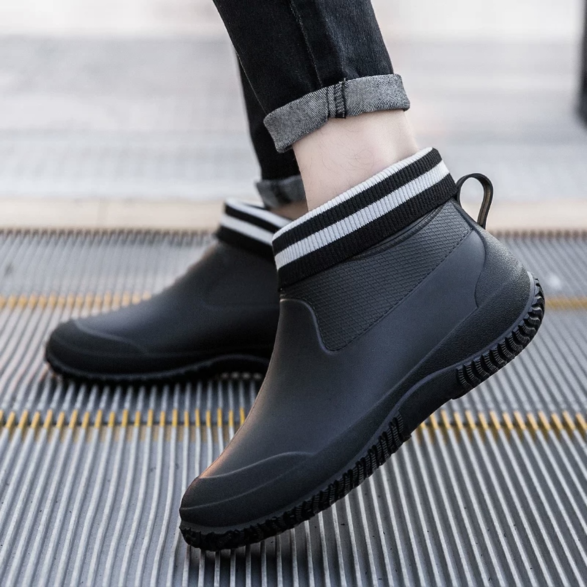 Women'S Fashion Gumboots - Botas de lluvia de goma para