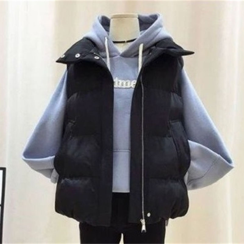 Puffer Vest Fashion Women - 2025 Chaleco corto acolchado para mujer,