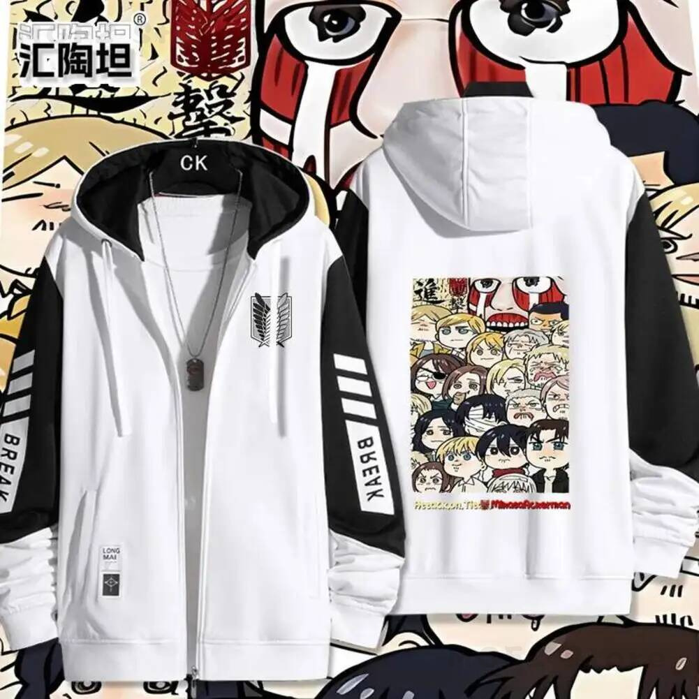 Women'S Fashion Jackets - Ackerman Levi Mikasa·Ackerman Eren Jaeger Disfraz
