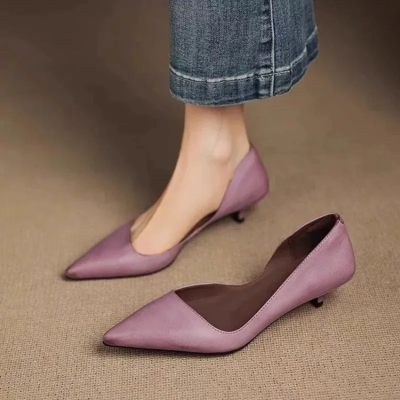 Women'S Fashion Day - Tacones de aguja con punta estrecha