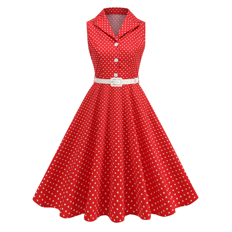 Women'S Fashion In The 1950S - Vestido de verano sin mangas con