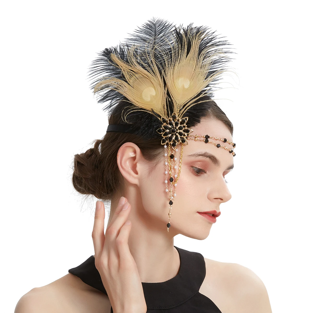 Diadema con diamantes de imita - Women'S Fashion Of The 1920S reseña y precio