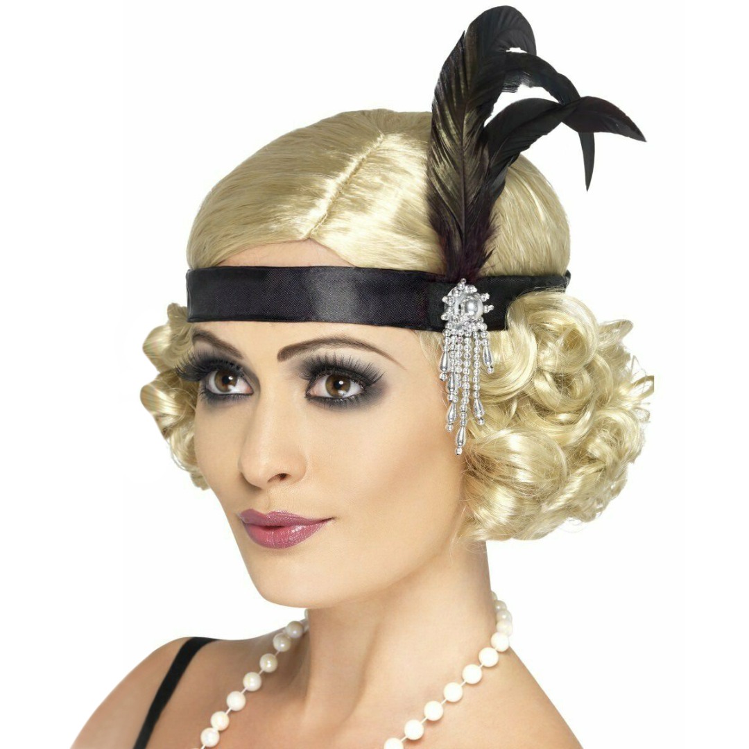 Diadema de plumas Flapper para - Women'S Fashion Of The 1920S reseña y precio