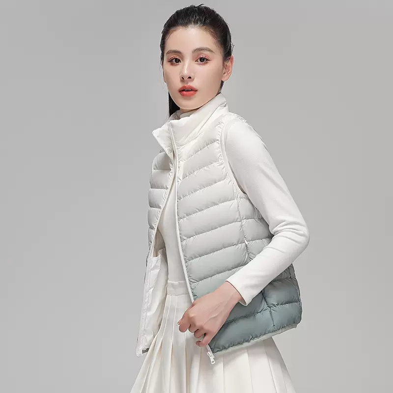 Chaleco de plumón ultraligero  - Puffer Vest Fashion Women reseña y precio