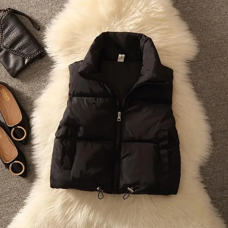 Chaleco acolchado sin mangas p - Puffer Vest Fashion Women reseña y precio
