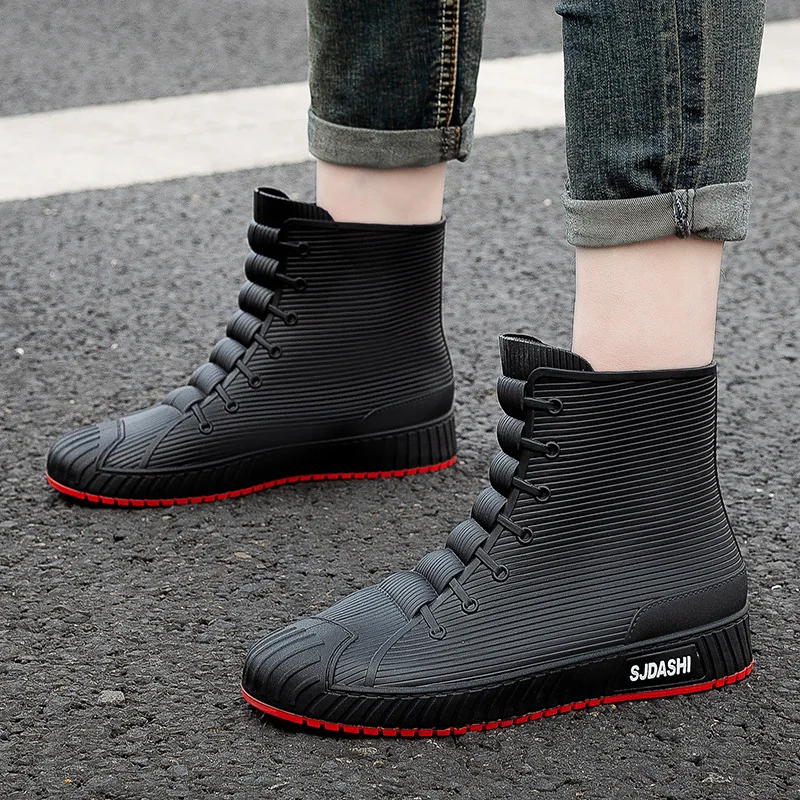 Botas de Lluvia antideslizante - Women'S Fashion Gumboots reseña y precio