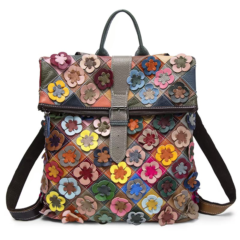 Mochila Vintage de Cuero Genui - Women'S Fashion Backpack reseña y precio