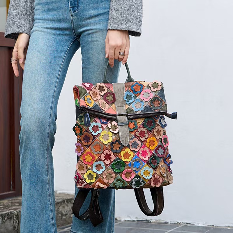Mochila Vintage de Cuero Genui - Women'S Fashion Backpack reseña y precio