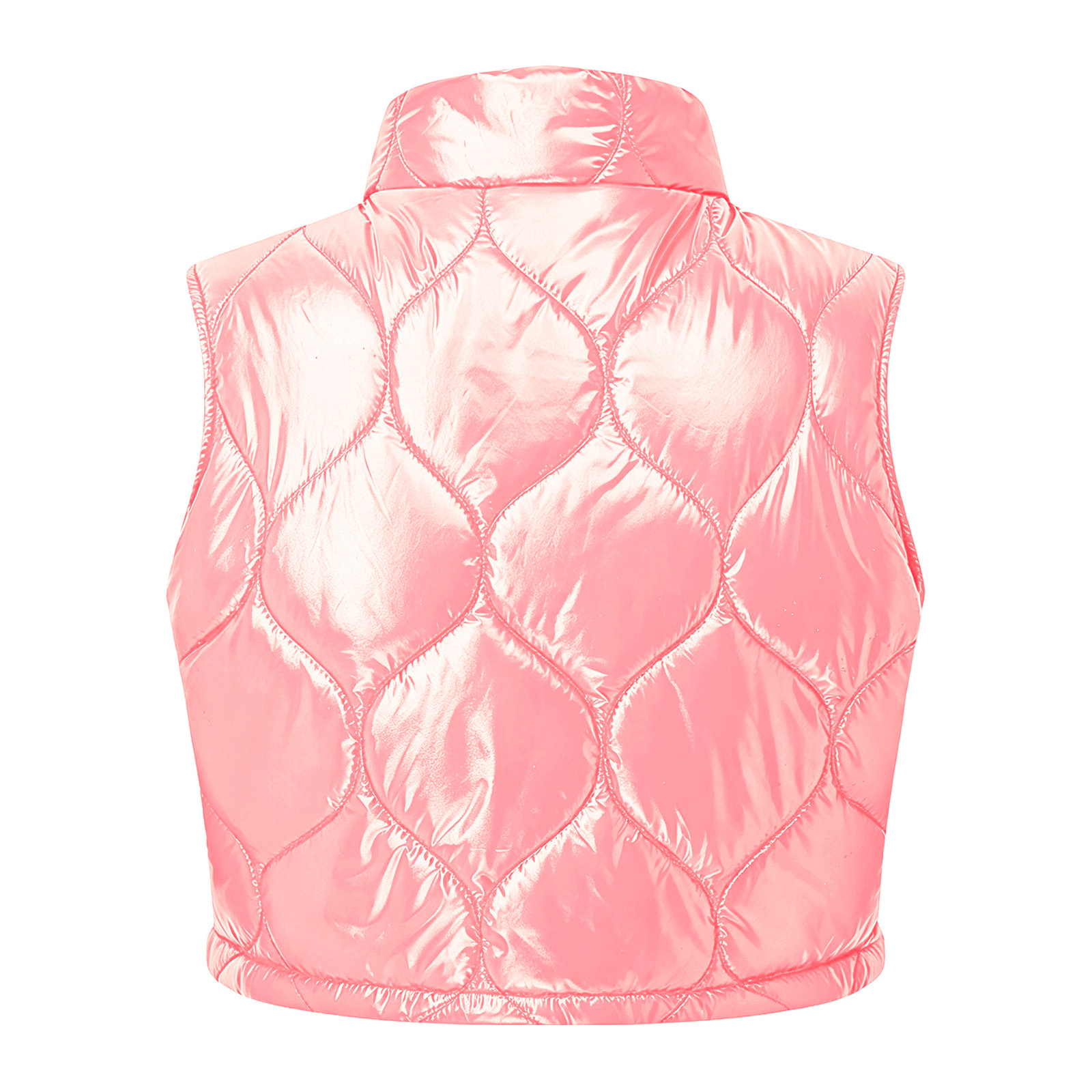Chaleco corto acolchado cálido - Puffer Vest Fashion Women reseña y precio