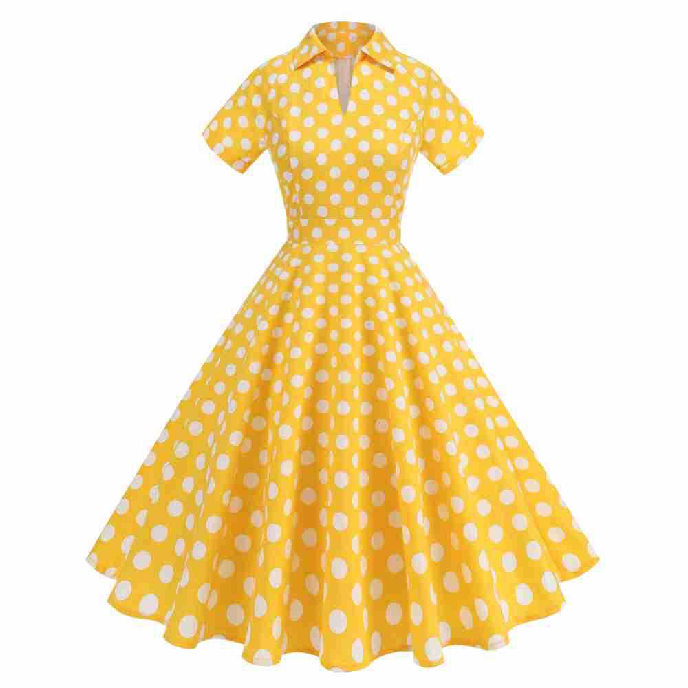 Vestido de viaje con estampado - Women'S Fashion In The 1950S reseña y precio