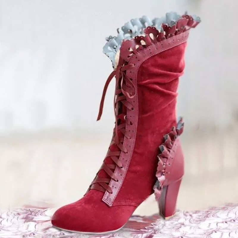Zapatos de tacón alto con cord - Women'S Fashion Victorian reseña y precio