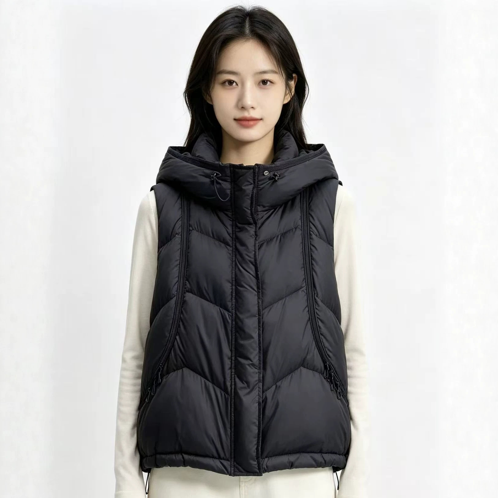 Chaleco de Plumón y Algodón pa - Puffer Vest Fashion Women reseña y precio