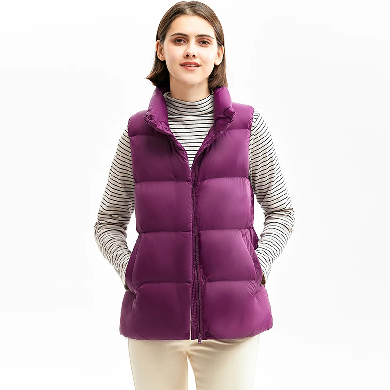 2024 nueva moda femenina corto - Puffer Vest Fashion Women reseña y precio