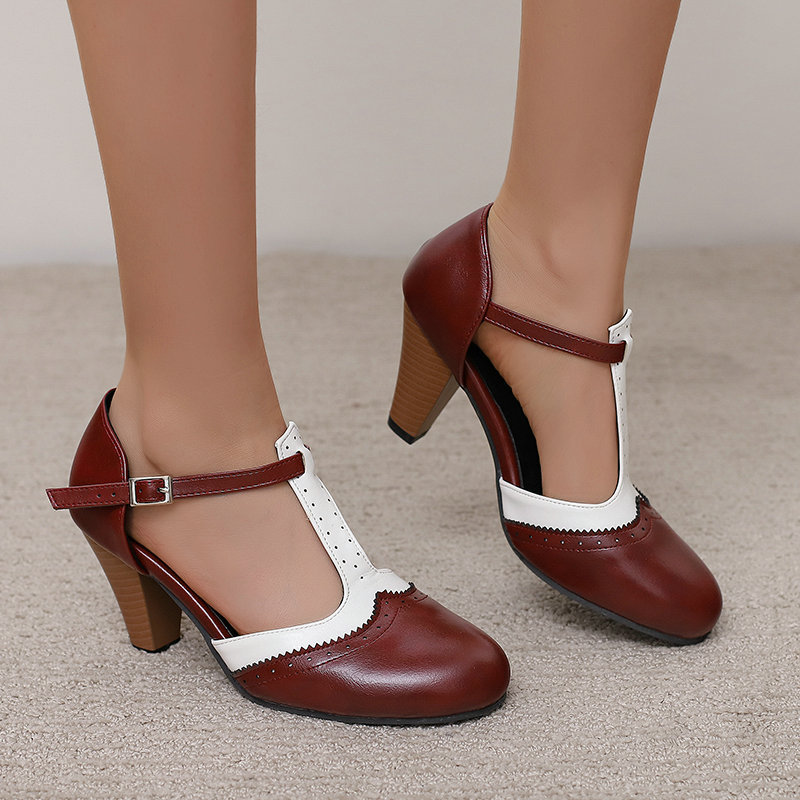 Zapatos de Tacón Alto con Corr - Women'S Fashion In The 1950S reseña y precio