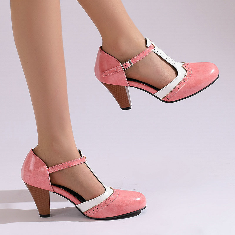 Zapatos de Tacón Alto con Corr - Women'S Fashion In The 1950S reseña y precio