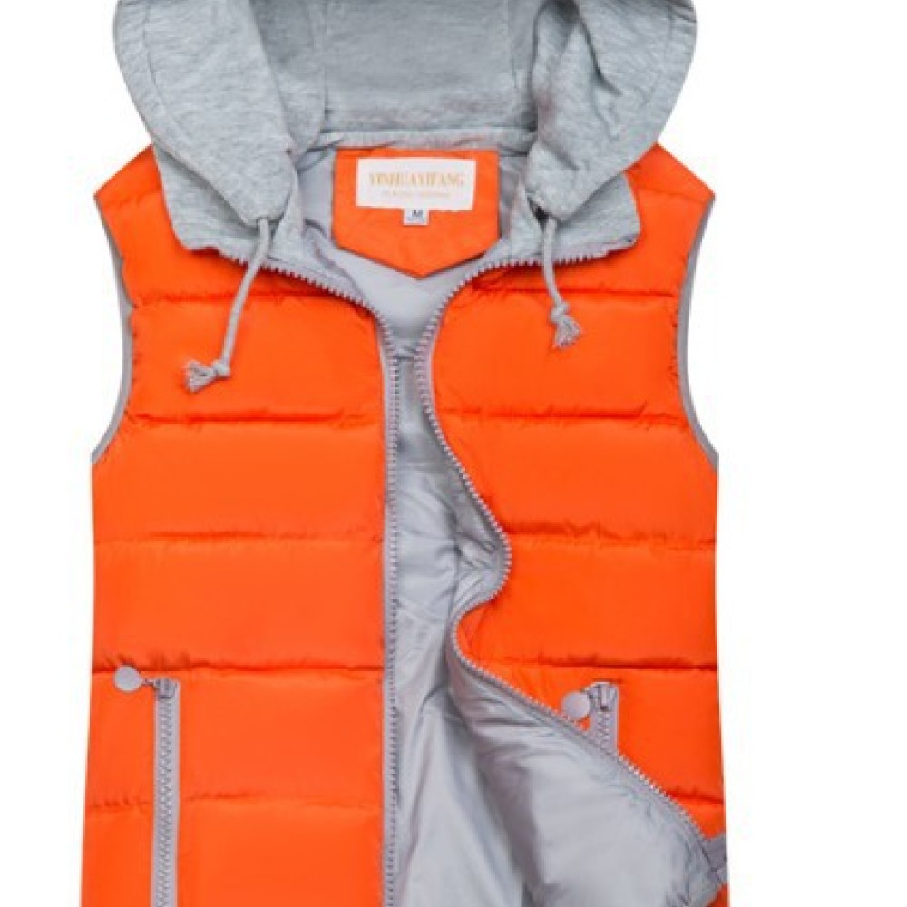 Chaleco Acolchado Informal con - Puffer Vest Fashion Women reseña y precio