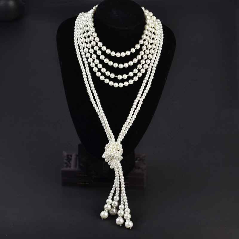 Collar de perlas de los años 2 - Women'S Fashion Of The 1920S reseña y precio