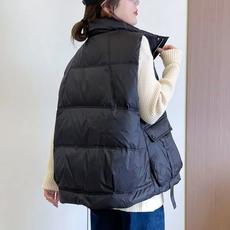 Otoño Invierno señora moda Puf - Puffer Vest Fashion Women reseña y precio