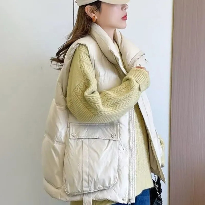 Otoño Invierno señora moda Puf - Puffer Vest Fashion Women reseña y precio