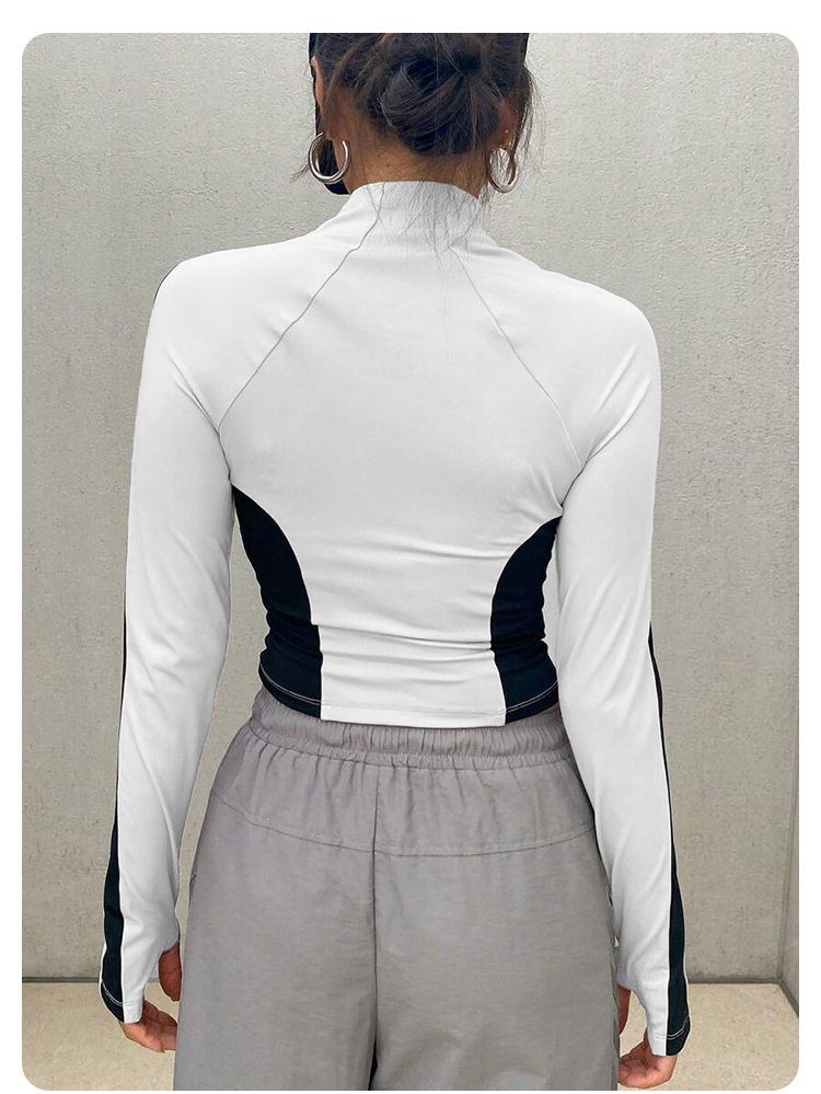 Chaqueta de yoga con cuello al - Women'S Fashion Trends reseña y precio