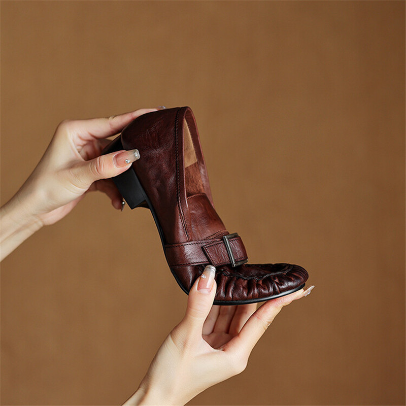 Zapatos de tacón grueso para M - Women'S Fashion Day reseña y precio