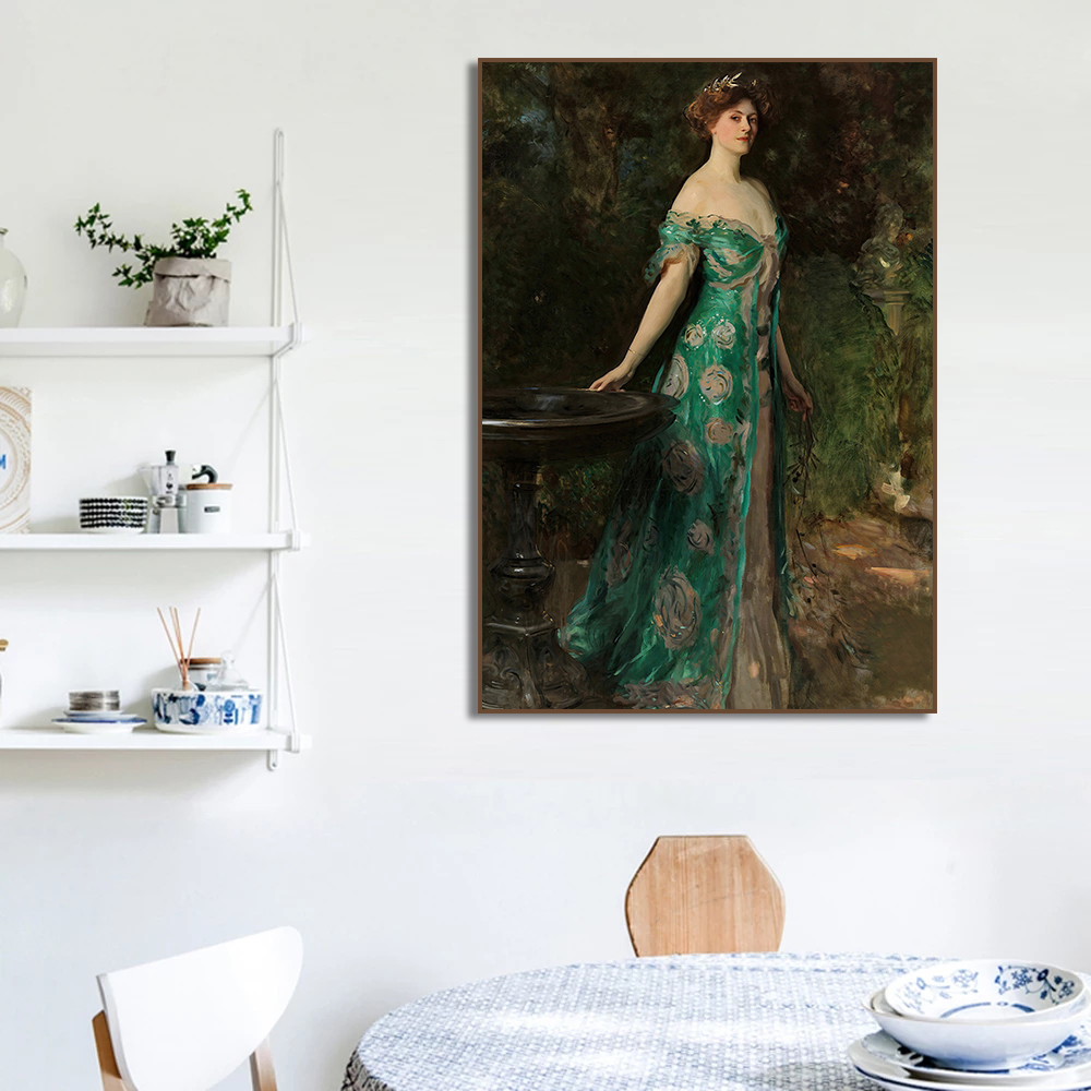 Póster de Retrato de Mujer del - Women Fashion Drawing reseña y precio