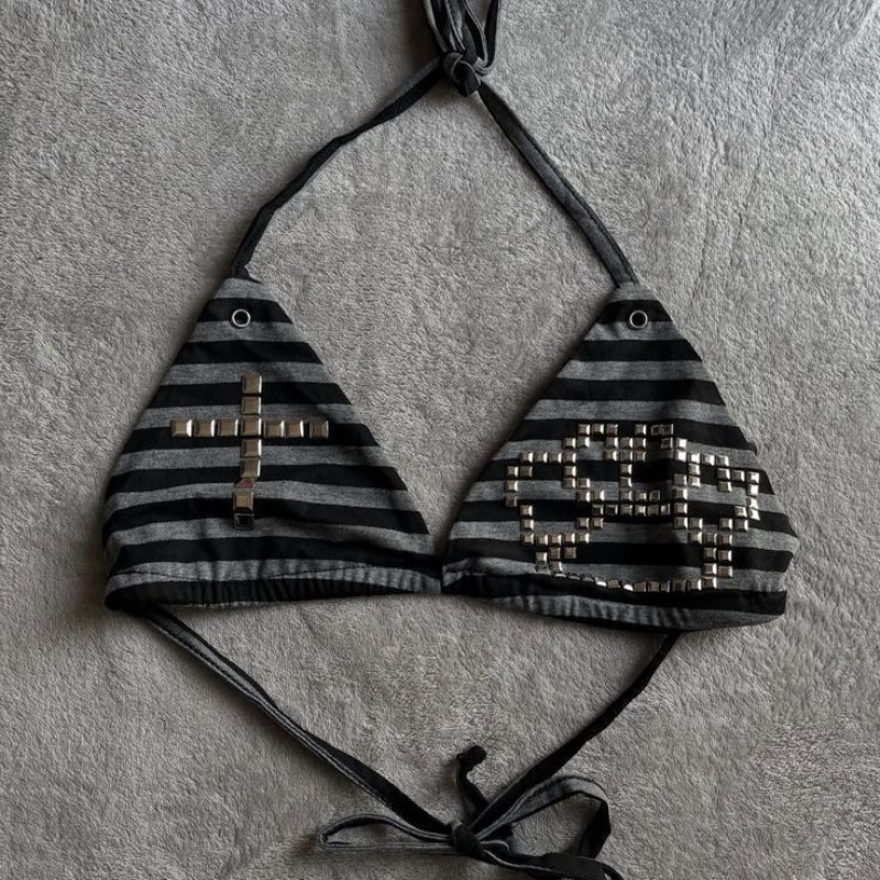 Top de bikini con estampado de - Women'S Y3K Fashion reseña y precio