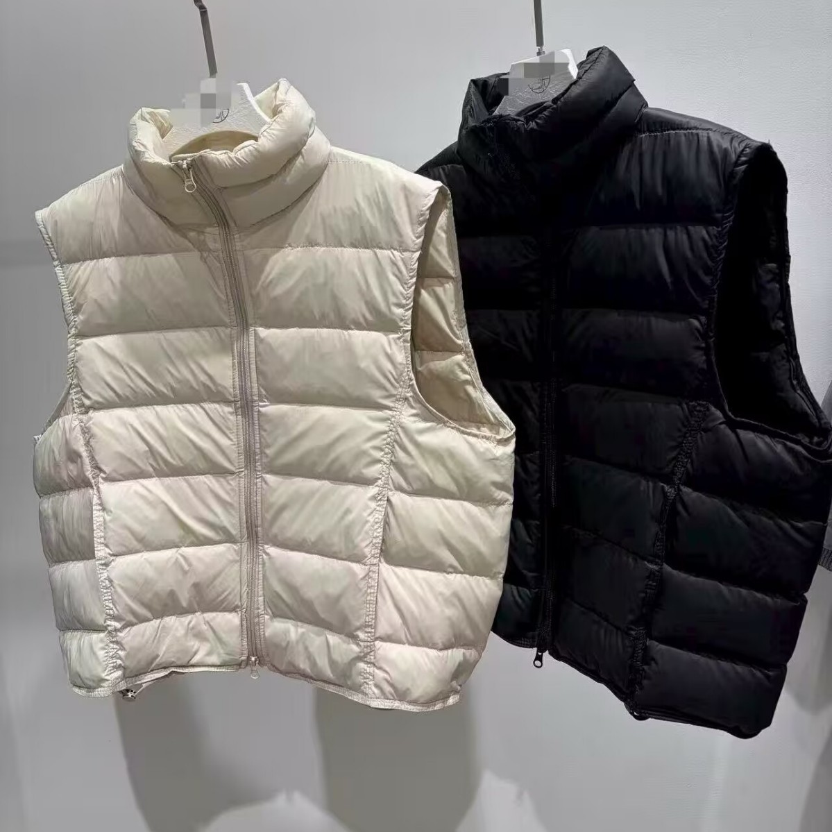 Chaleco corto acolchado de plu - Puffer Vest Fashion Women reseña y precio