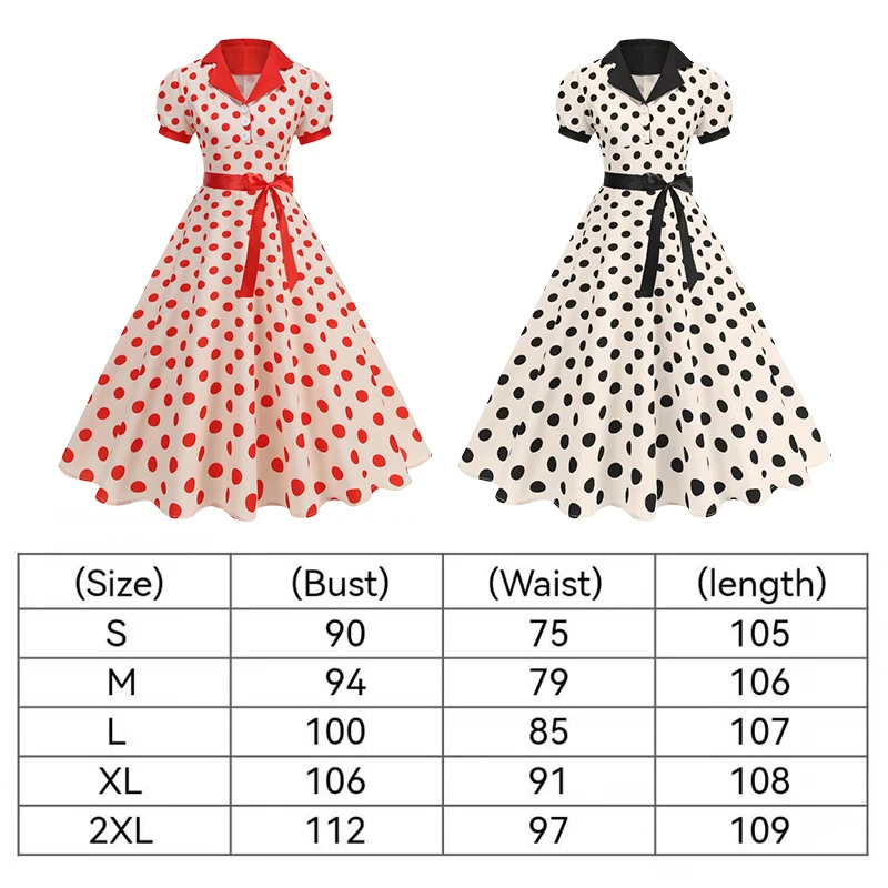 Vestido Vintage de lunares par - Women'S Fashion In The 1950S reseña y precio