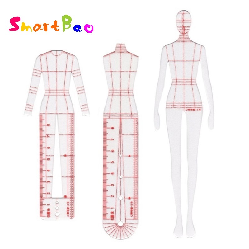 Regla de dibujo de moda para m - Women Fashion Figure Template reseña y precio