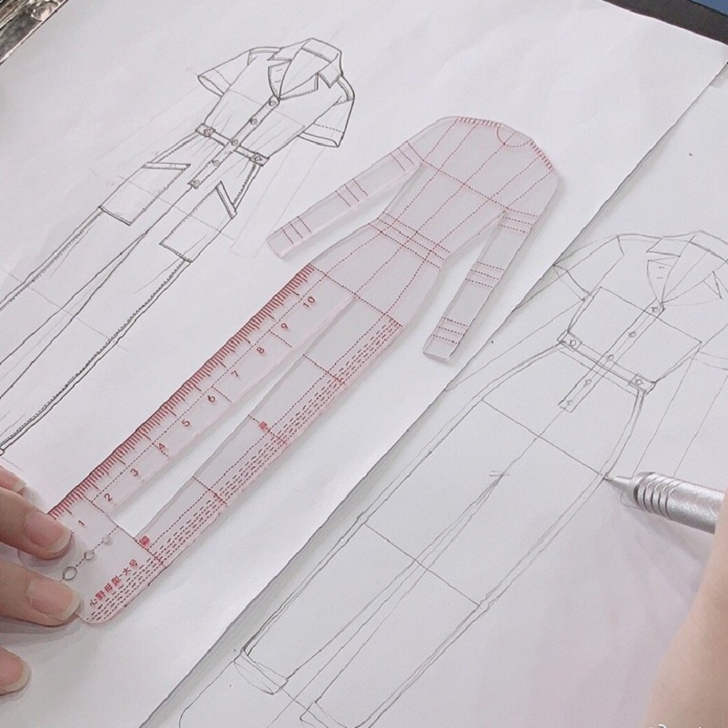 Regla de dibujo de moda para m - Women Fashion Figure Template reseña y precio