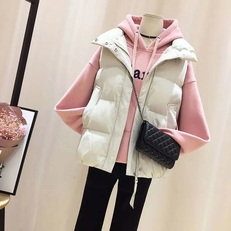 2025 Chaleco corto acolchado p - Puffer Vest Fashion Women reseña y precio