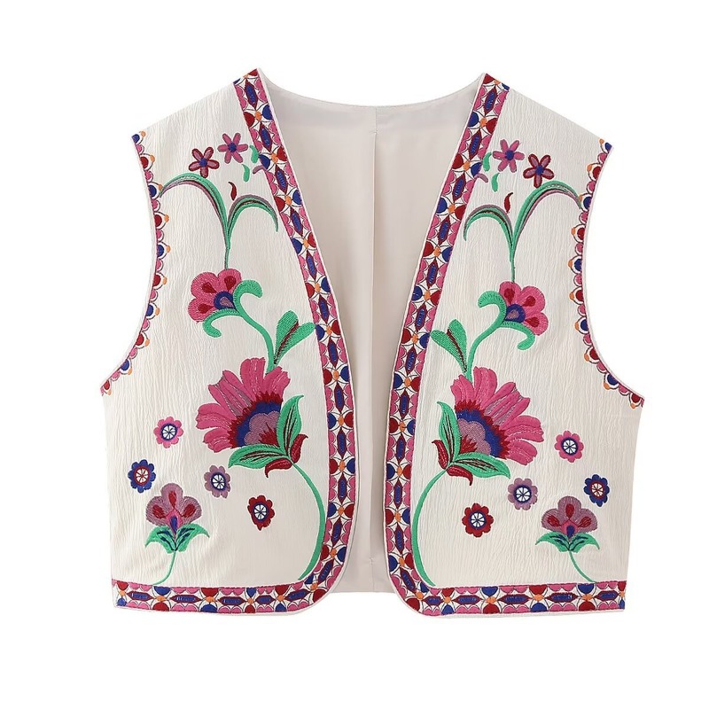 Chaleco Bordado Vintage de Mod - Women'S Fashion Vogue reseña y precio