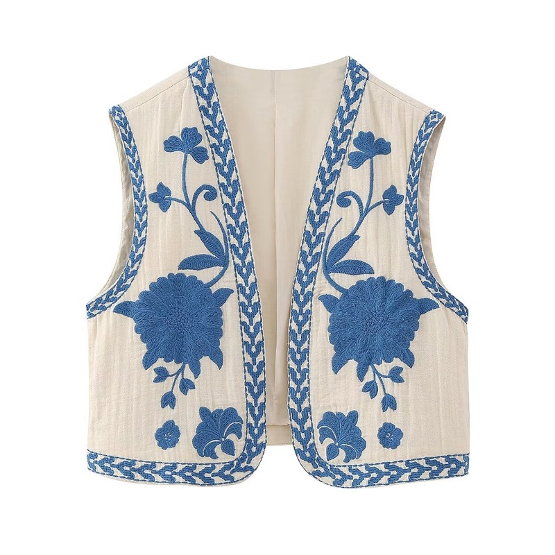 Chaleco Bordado Vintage de Mod - Women'S Fashion Vogue reseña y precio
