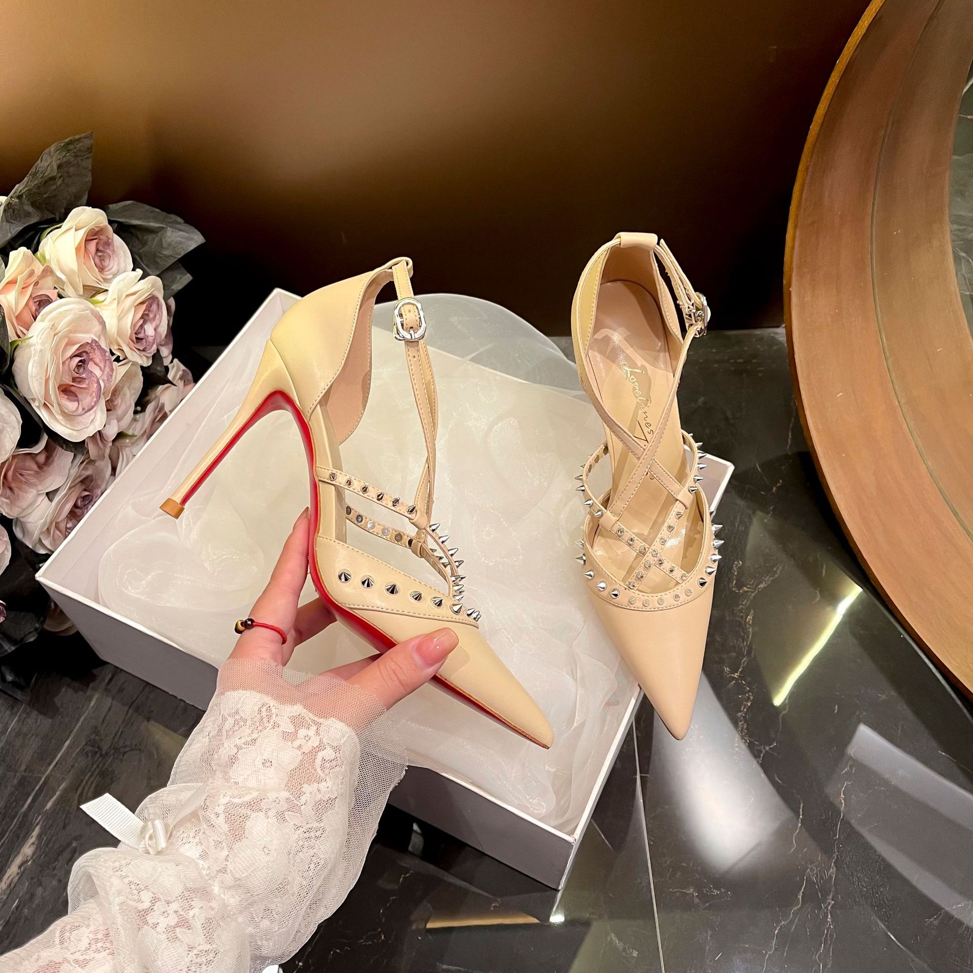 Zapatos Retro para mujer, sand - Women'S Fashion Suit reseña y precio