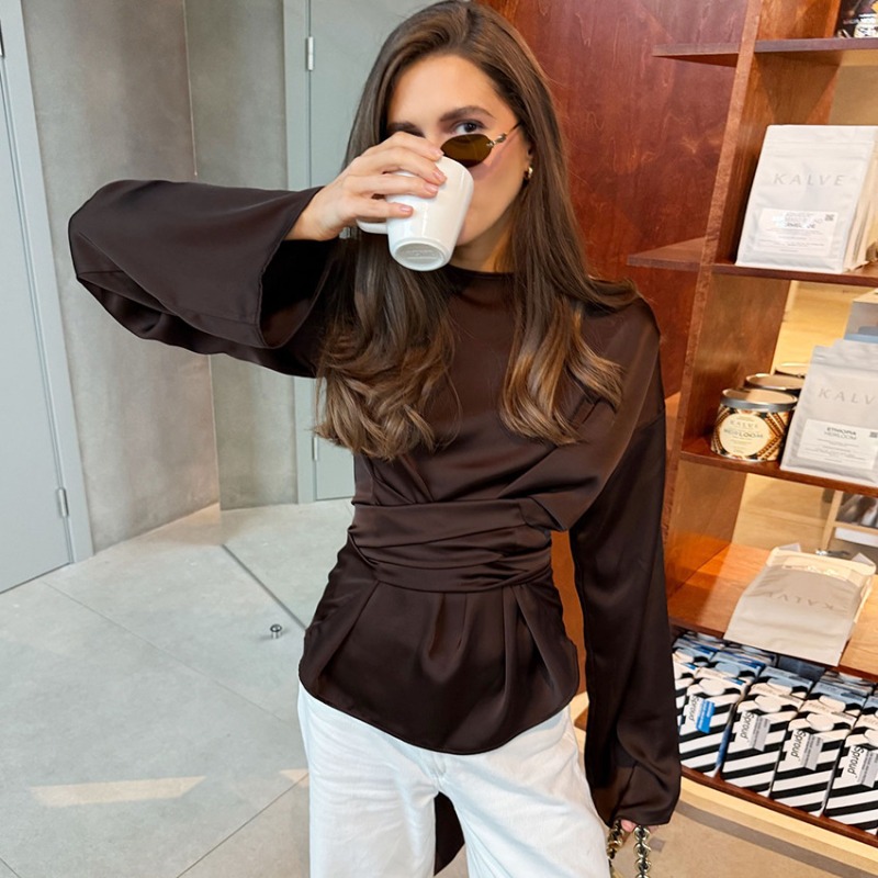 Blusa Elegante de Manga Larga  - Women'S Fashion Vogue reseña y precio