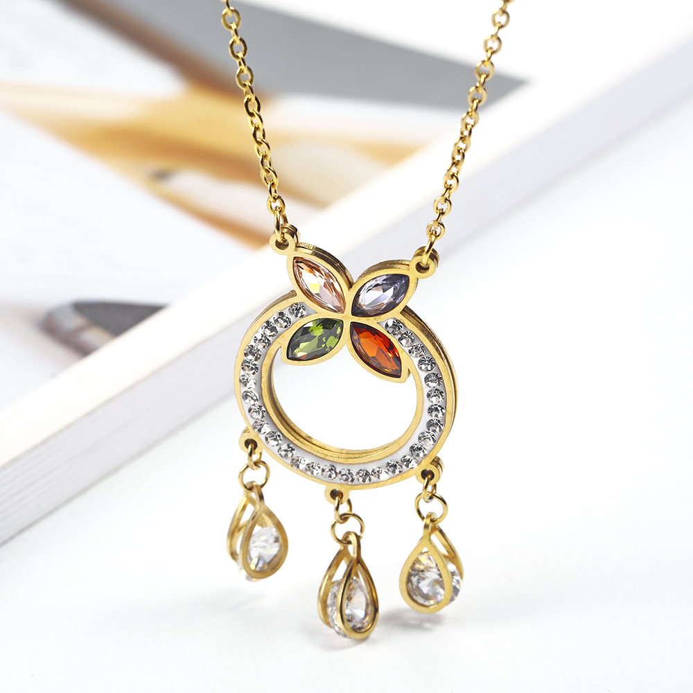 OUFEI-Conjunto de joyería de a - Women'S Fashion Vogue reseña y precio