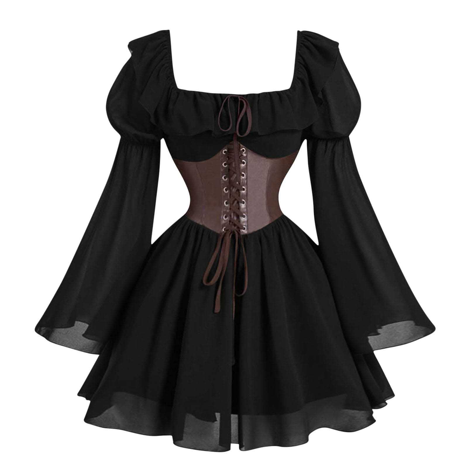 Vestido Medieval renacentista  - Women'S Fashion Victorian reseña y precio