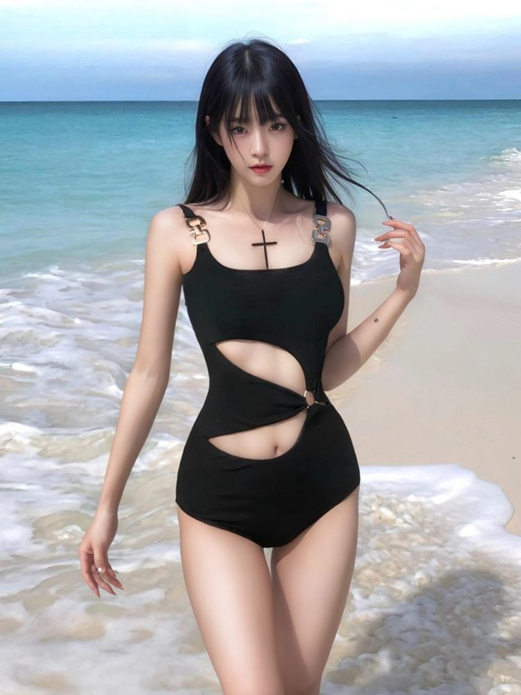 Monokini Sexy con Recortes par - Women'S Fashion Suit reseña y precio