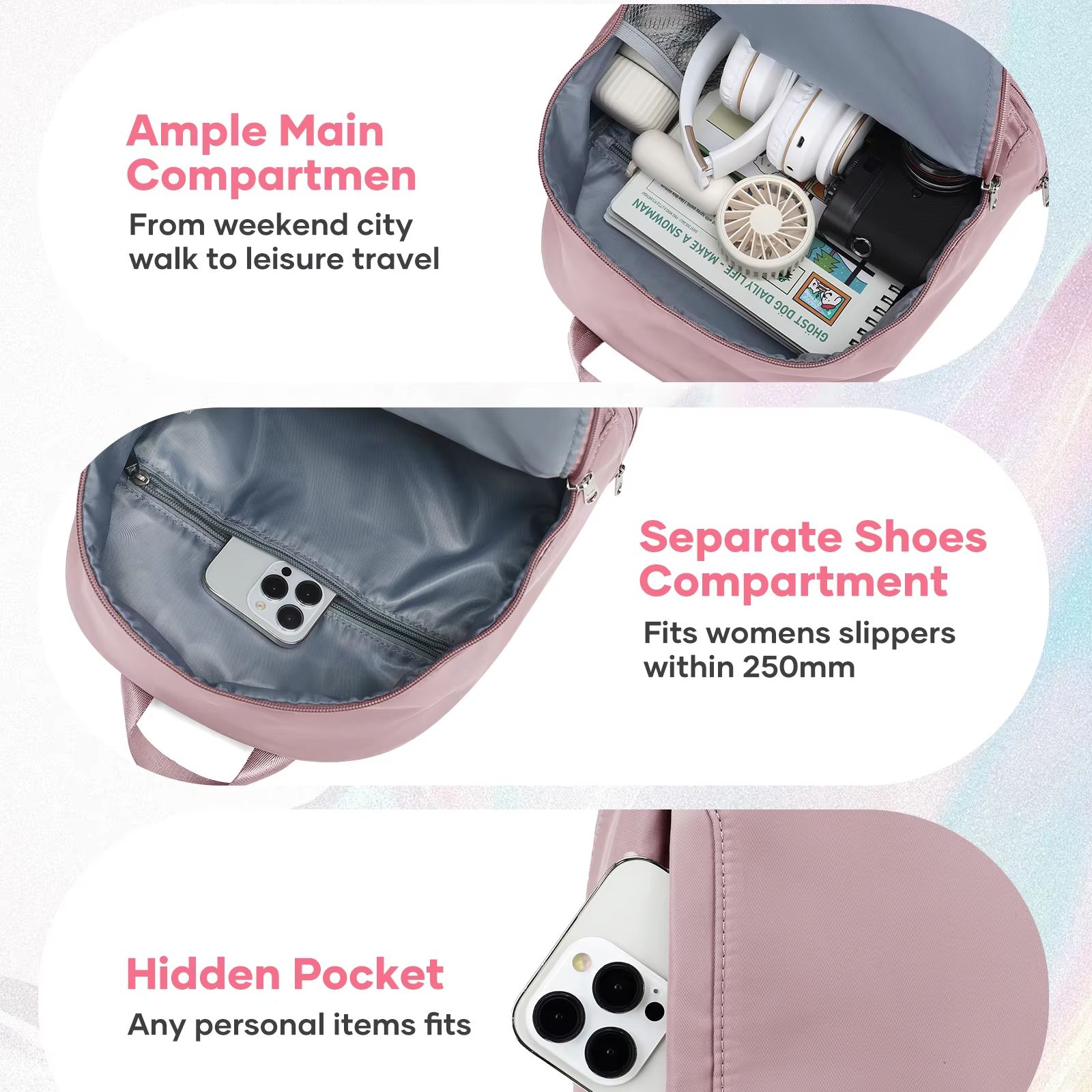 Bolso para mujer, mochila depo - Women'S Fashion Backpack reseña y precio