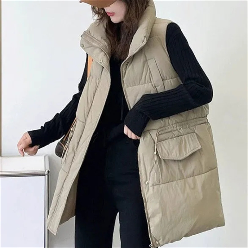 2025 nueva chaqueta acolchada  - Puffer Vest Fashion Women reseña y precio