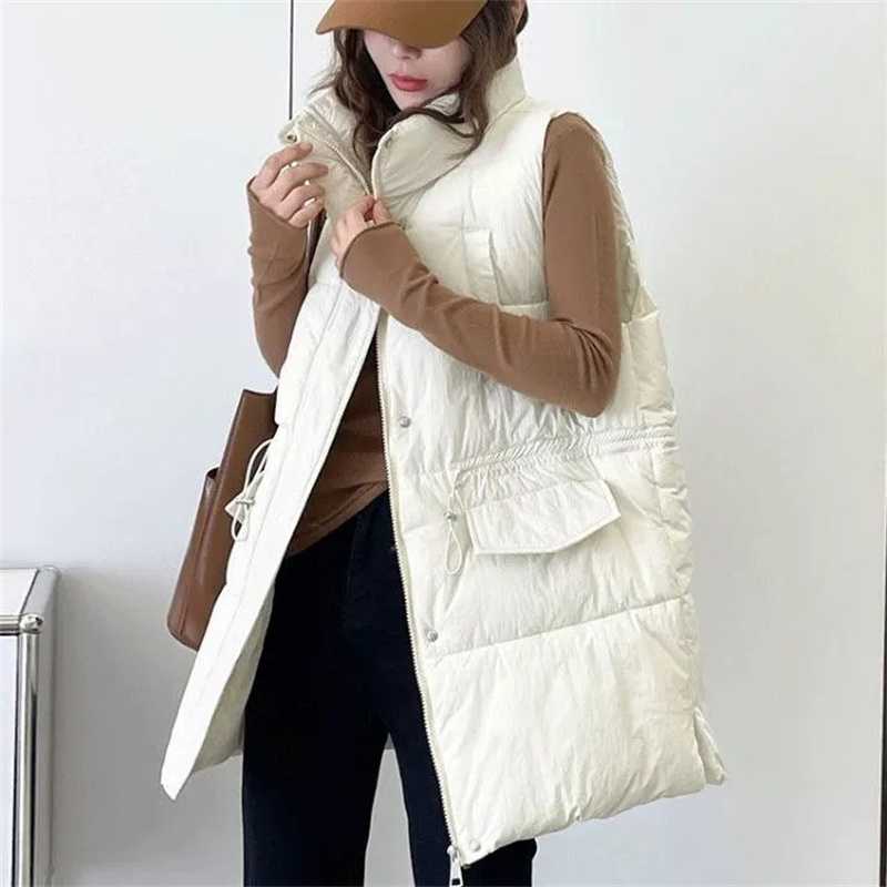 2025 nueva chaqueta acolchada  - Puffer Vest Fashion Women reseña y precio