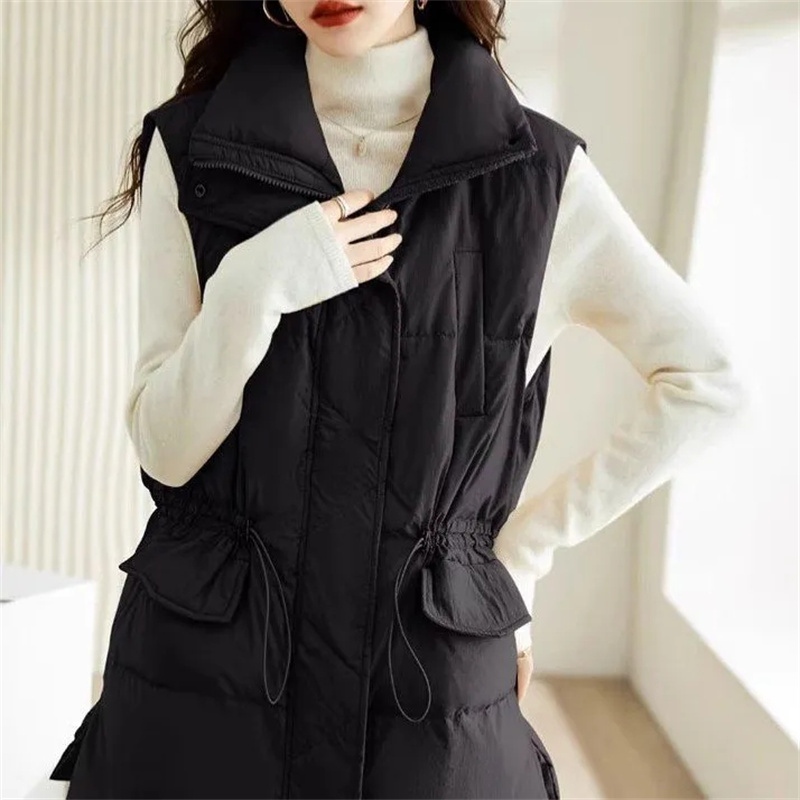 2025 nueva chaqueta acolchada  - Puffer Vest Fashion Women reseña y precio