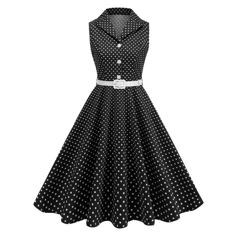 Vestido de verano sin mangas c - Women'S Fashion In The 1950S reseña y precio