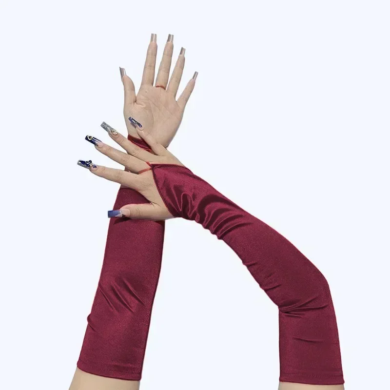 Guantes de satén sin dedos con - Women'S Fashion Of The 1920S reseña y precio